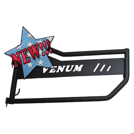 Owens 18-C WRANGLER JL/JKU VENUM FRT TUBULAR ALUM DOOR KIT W/LATCH(ORDER REA JL15007